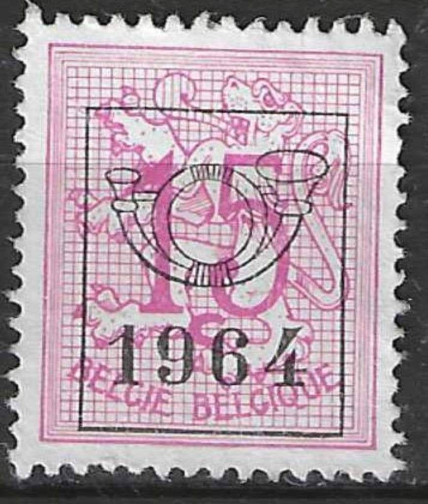 Belgique 1964 - OBP 750pre - Impression F - 15 cm. (ZG), Envoi, Non oblitéré, Sans gomme