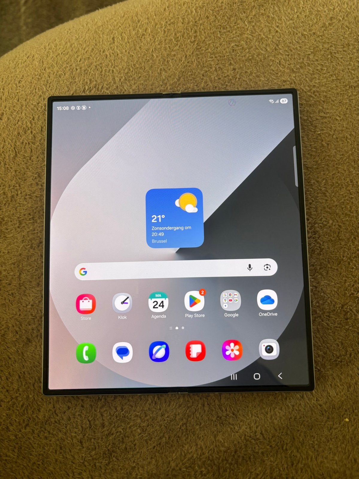 Samsung Z Fold 6, Télécoms, Téléphonie mobile | Samsung, 10 mégapixels ou plus, Comme neuf, Enlèvement, Sans abonnement