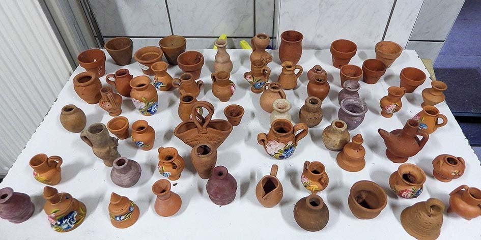 Lot Terracotta-Miniaturen: €.1,00 per stuk., Ophalen, Gebruikt