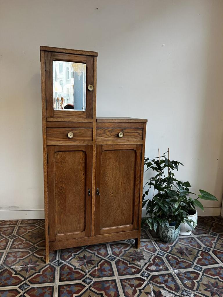 Armoire Art Déco, Enlèvement, Utilisé, Art Deco, Avec tablette(s)
