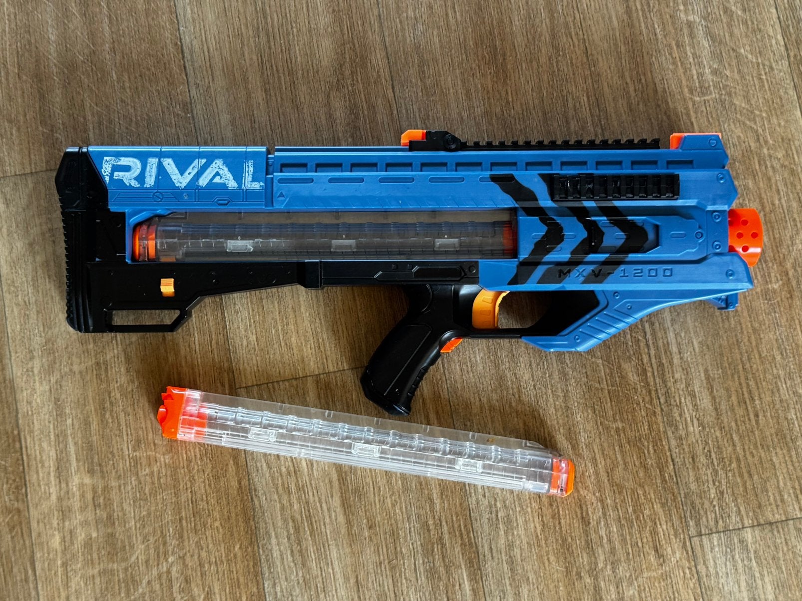 Nerf B1593 Schietspellen - Rivaal Zeus MXV, Kinderen en Baby's, Speelgoed | Buiten | Actiespeelgoed, Ophalen of Verzenden, Gebruikt