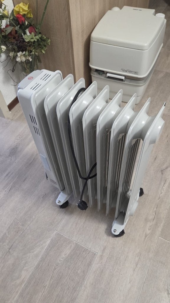Hyundai Olieradiator kachel 2500W, thermostaat, 3 standen +, Ophalen, Zo goed als nieuw, 800 watt of meer, Kachel