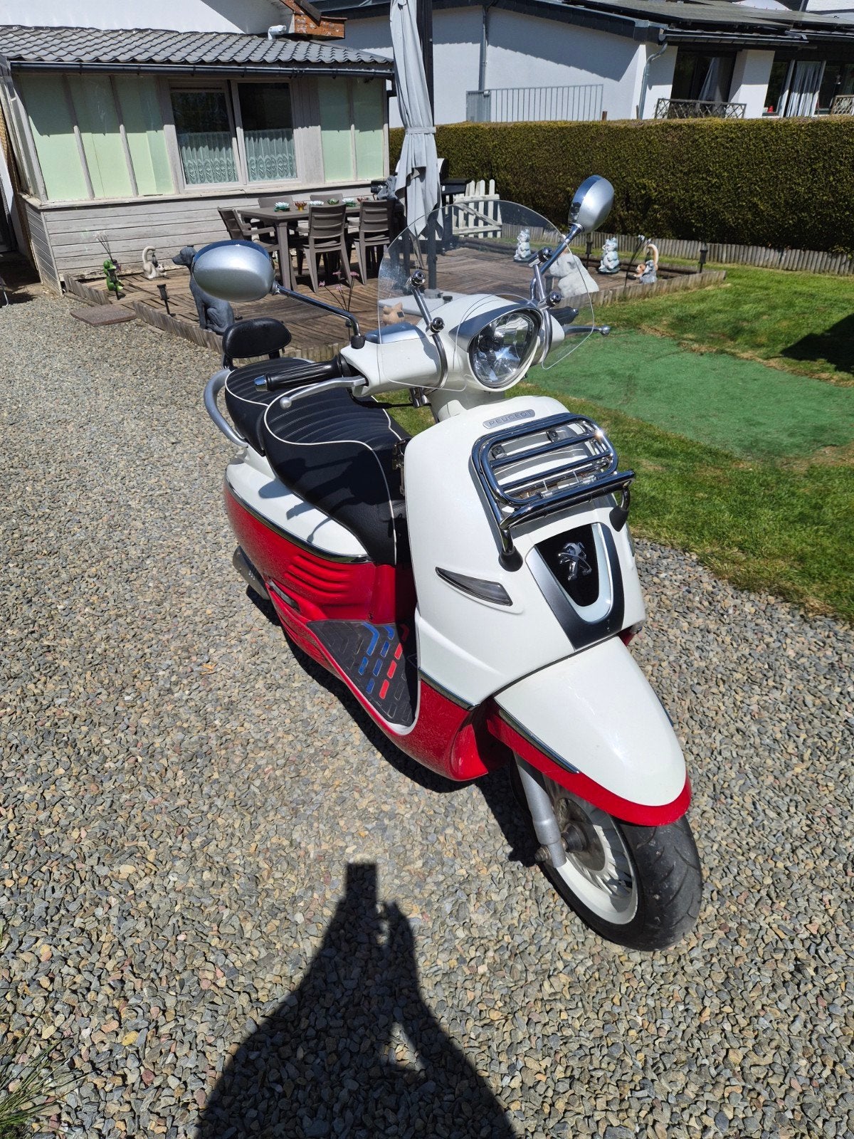 Scooter Peugeot Django classe A, Enlèvement