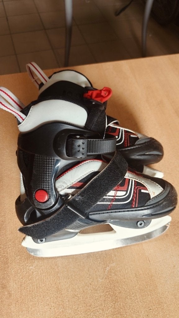 Patins à glace ajustables pour enfant - Oxylane, Autres marques, Patins de hockey sur glace, Enlèvement, Utilisé