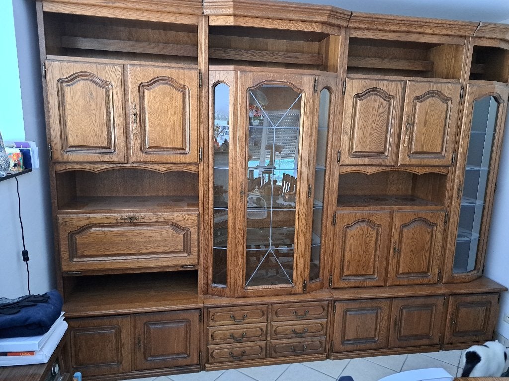 Wandkast, Avec tablette(s), 300 cm ou plus, Enlèvement, Utilisé