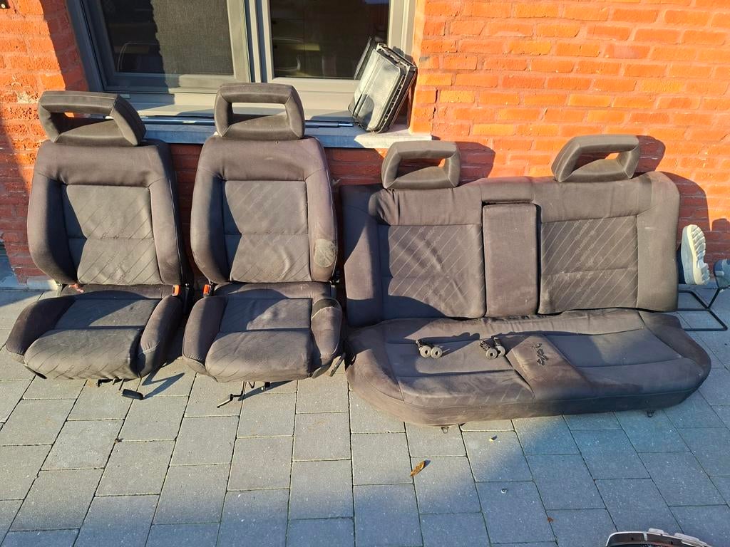 Intérieur jacquard satiné de l'Audi 100 C3 Typ44 Quattro Spo, Enlèvement, Utilisé, Audi