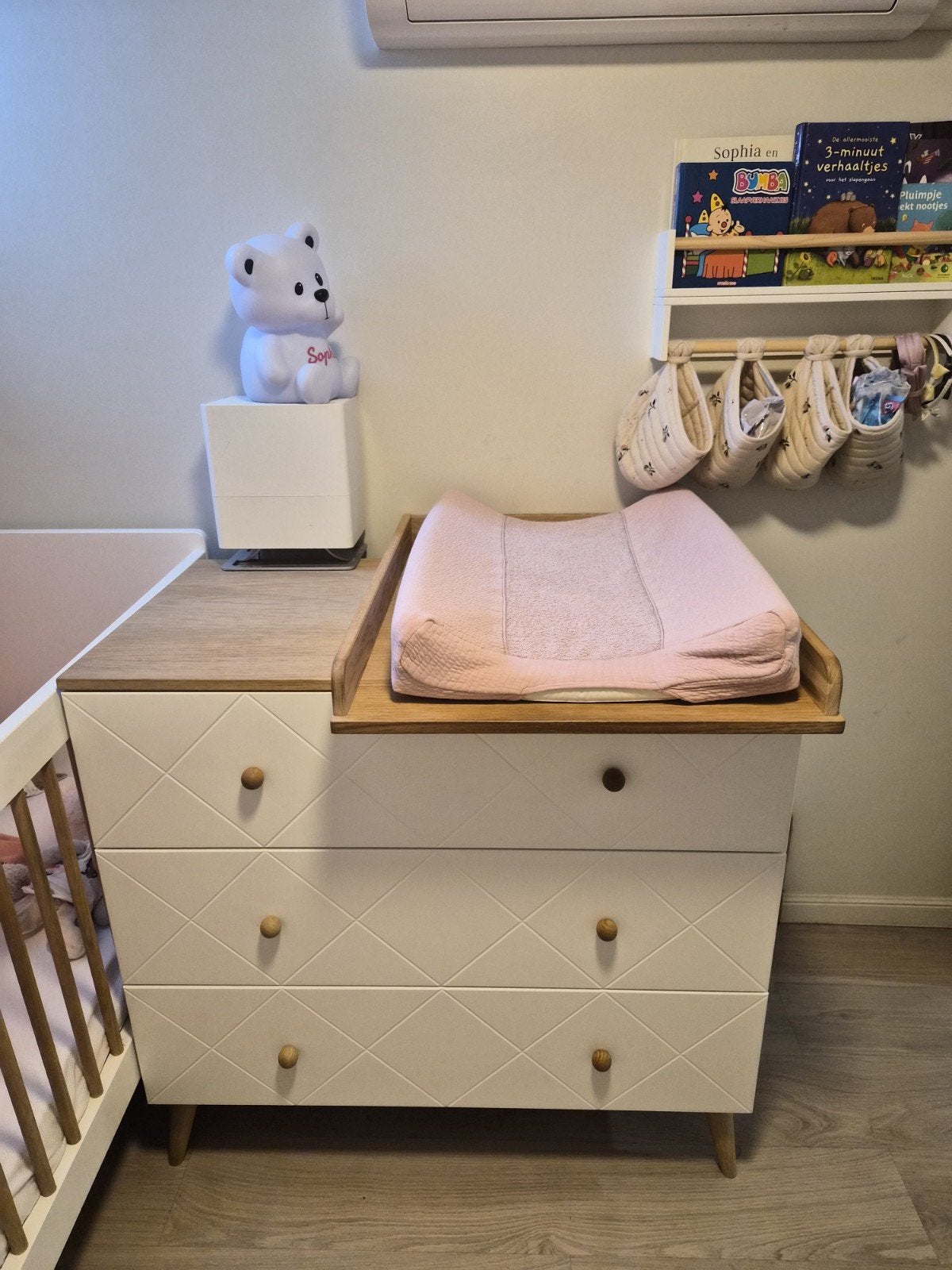 volledige babykamer bopita Paris, Kinderen en Baby's, Ophalen, Zo goed als nieuw, Jongetje of Meisje