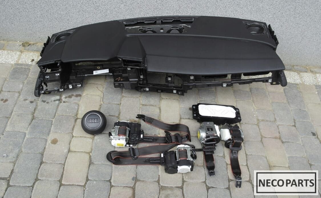 AUDI A3 8Y AIRBAG AIRBAGSET ALLE AIRBAGS LEVERBAAR, -, Audi, Utilisé, -