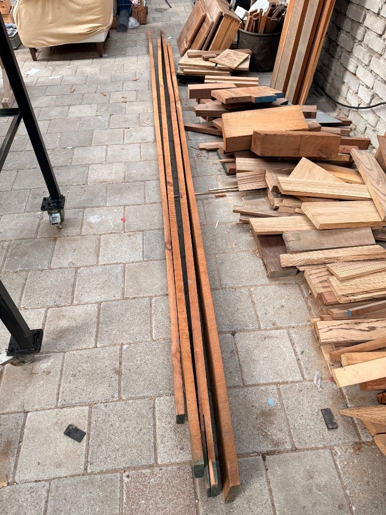 Reststukken(jes) meubelhout, Doe-het-zelf en Bouw, Ophalen, Overige typen, Zo goed als nieuw, Minder dan 200 cm