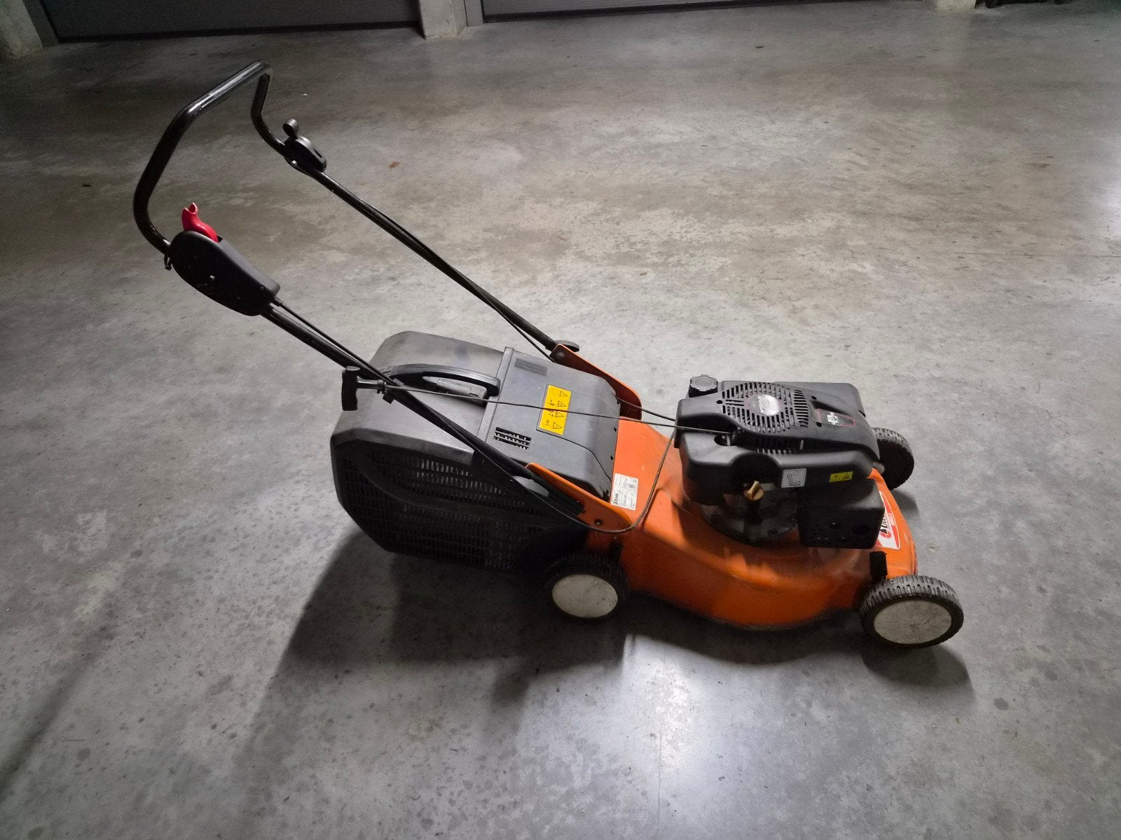 Oleo mac grasmaaier te koop, Jardin & Terrasse, Enlèvement, Utilisé, Tondeuses à gazon à essence