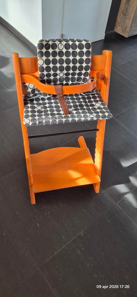 Stokke Tripp Trapp  meegroeistoel, Kinderen en Baby's, Ophalen, Gebruikt, Meegroeistoel, Gordel(s)