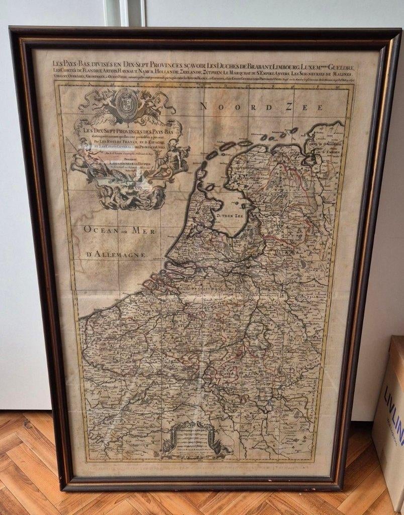 LANDKAART 17 PROVINCIEN, Ophalen, Landkaart