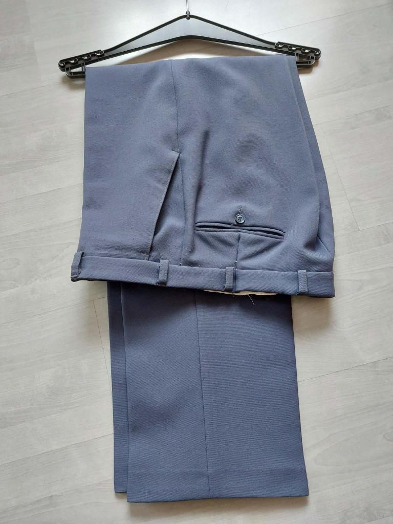 Heren Broek Blauw Maat 54 Zomer, Vêtements | Hommes, Pantalons, Enlèvement, Comme neuf, Taille 52/54 (L), Bleu