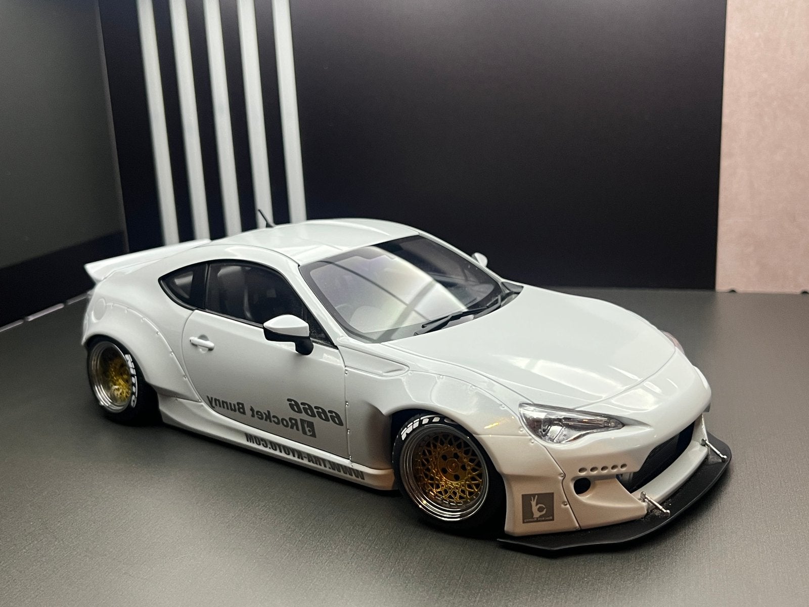 AutoArt Rocket Bunny Toyota GT86, Hobby & Loisirs créatifs, Voitures miniatures | 1:18, Enlèvement, Comme neuf, Autoart