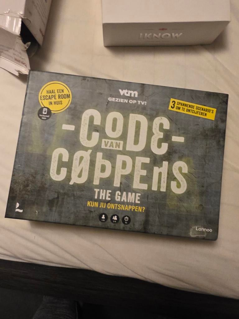 Code coppens, Enlèvement