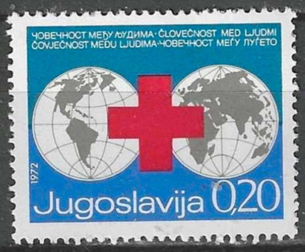 Yougoslavie 1972 - Yvert 61BF - Semaine de la Croix-Rou (PF), Timbres & Monnaies, Timbres | Europe | Autre, Envoi, Non oblitéré