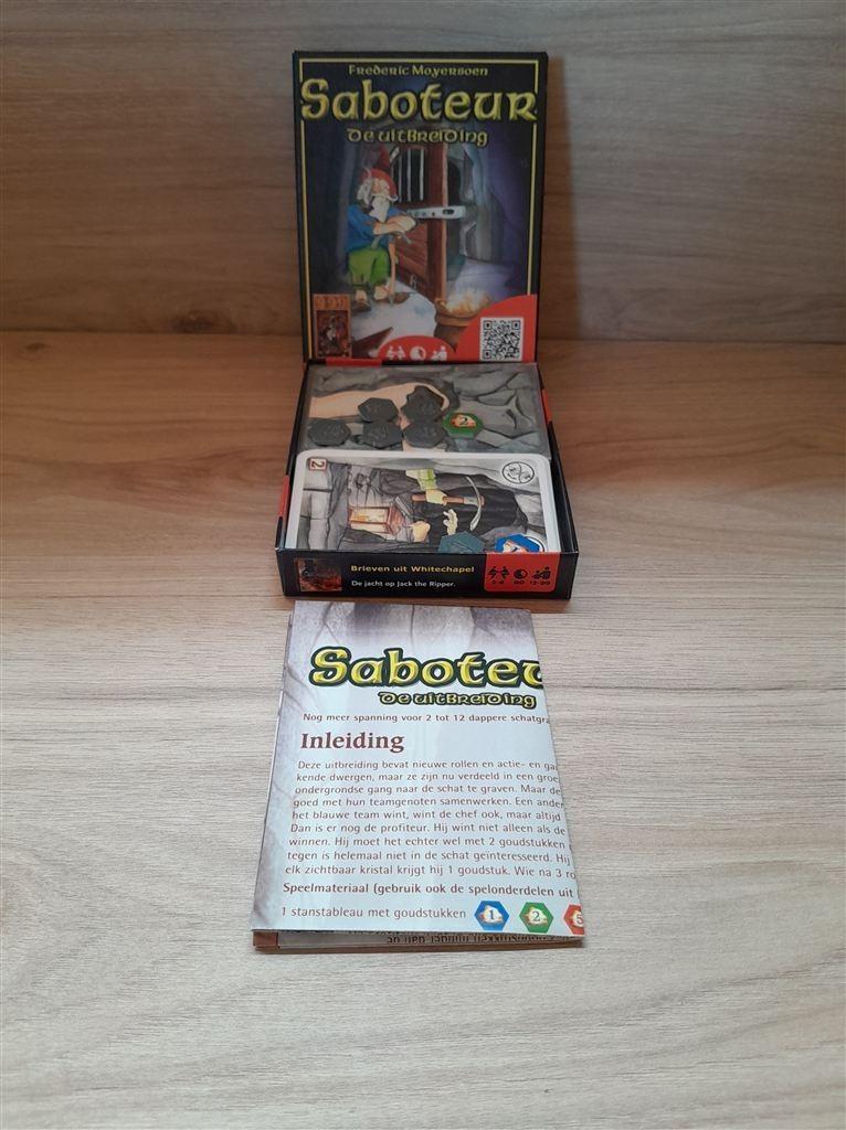 Saboteur de Uitbreiding - 999 games - s3801, Envoi, Comme neuf