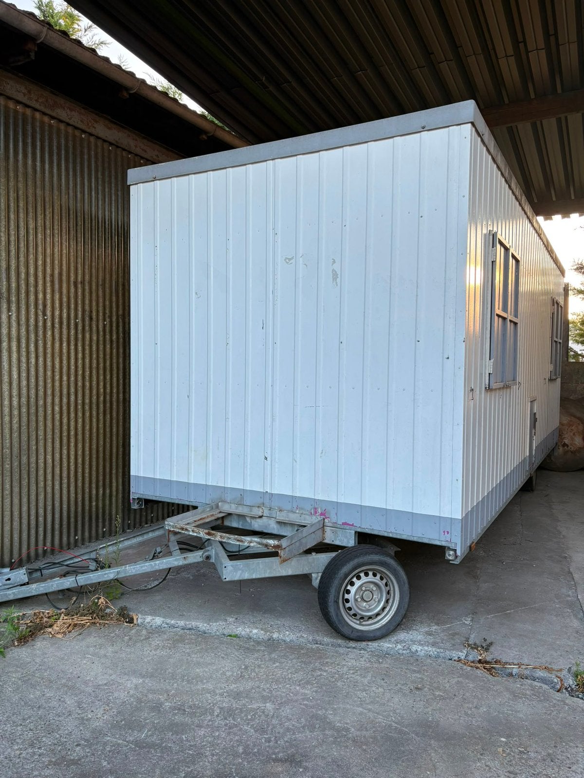 Werfkeet 6x3x2, Zakelijke goederen, Machines en Bouw | Keten en Containers, Ophalen