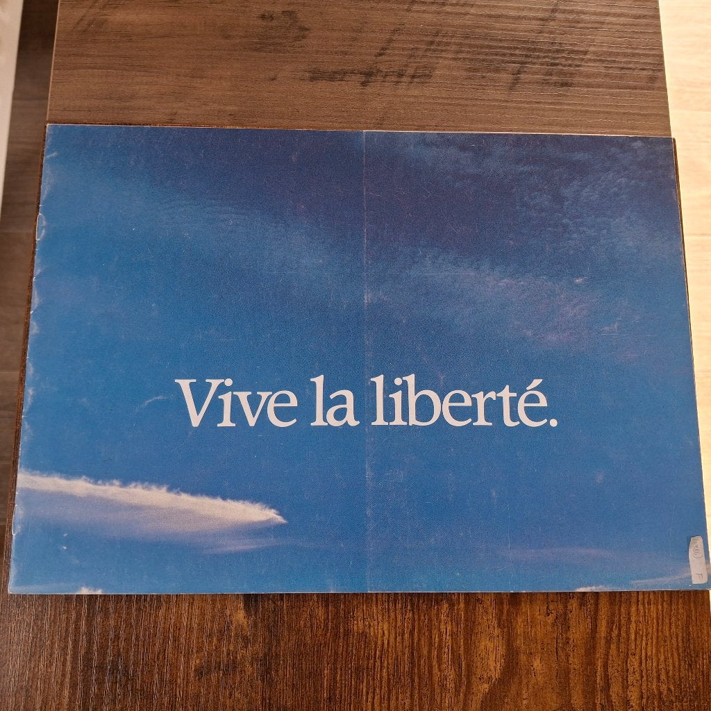 La nouvelle Renault 21 - Vive la liberté. 1986, Livres, Enlèvement ou Envoi, Neuf, Renault
