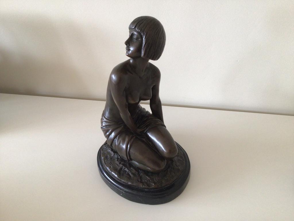 Bronzen beeldje Gennarelli, Antiek en Kunst, Ophalen, Brons