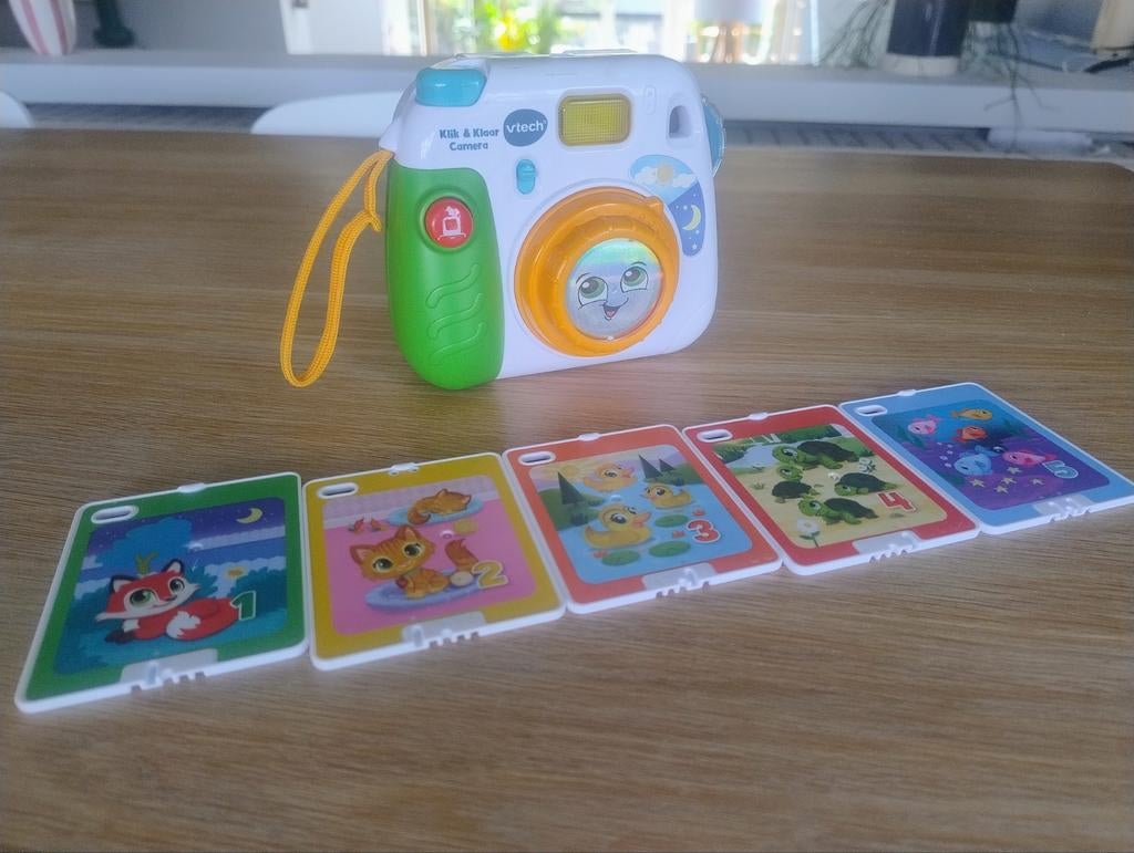 VTech klik en klaar camera, Ophalen