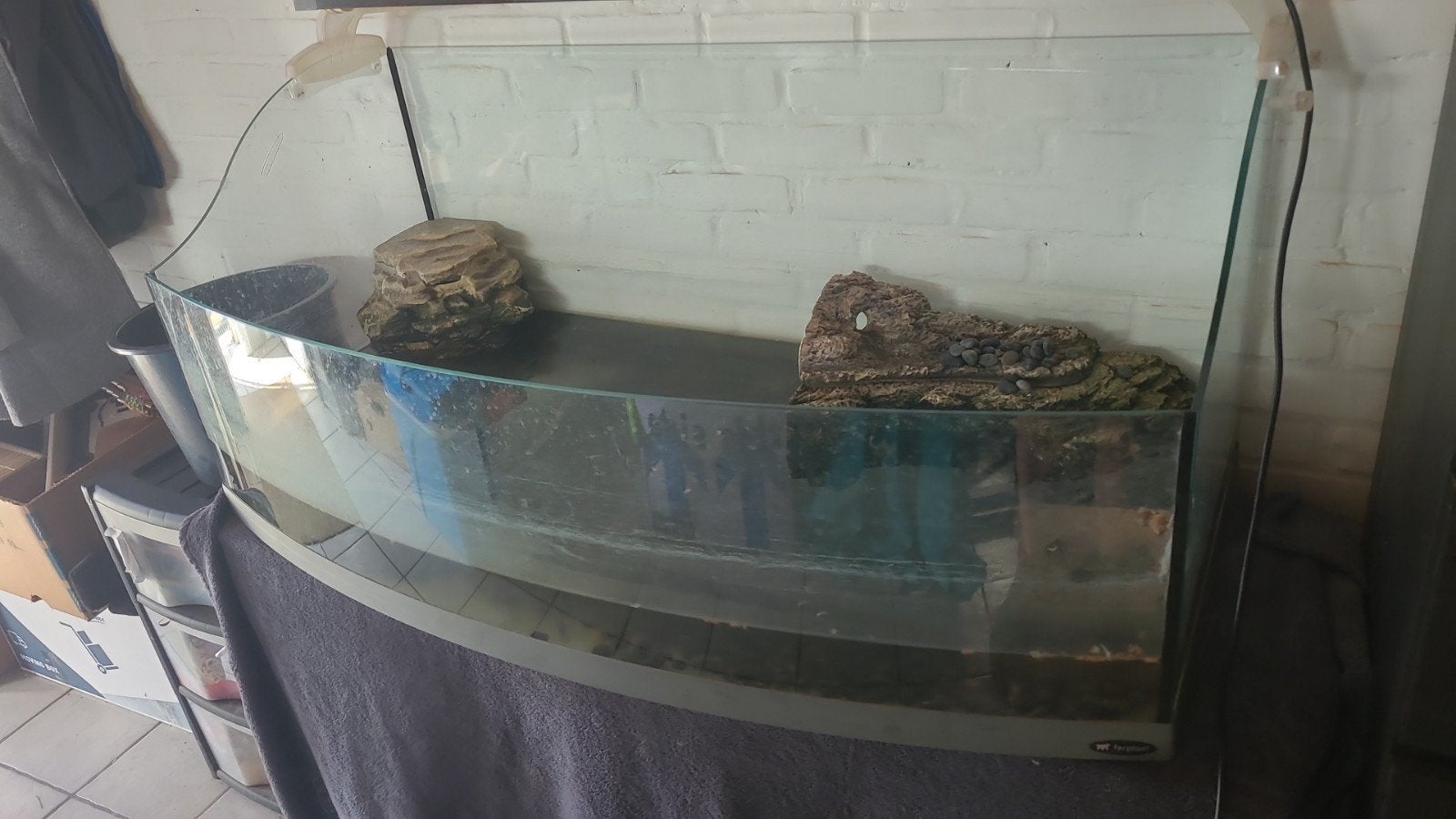 Aquarium / terrarium, Ophalen