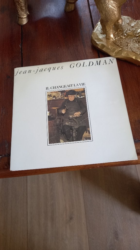 vinyl (45T)jean jacques goldman "il changeait la vie", CD & DVD, Enlèvement, Comme neuf, Pop