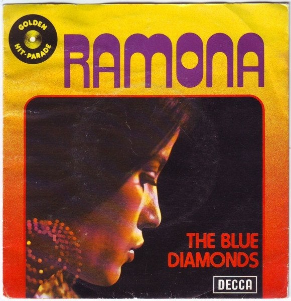 the blue diamonds, Ophalen of Verzenden
