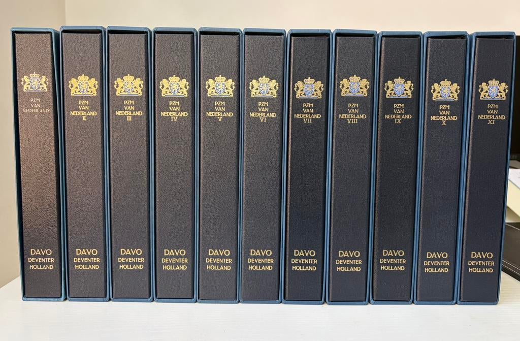 Nederland postzegelverzameling in DAVO albums I–XI, Ophalen