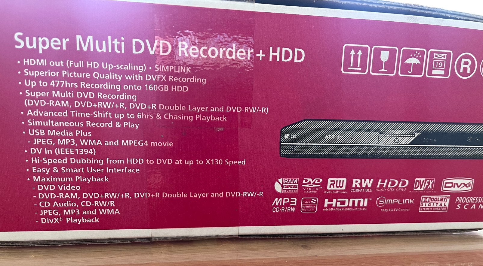 Multi DVD Recorder + HDD, Enlèvement, Comme neuf, Enregistreur à disque dur