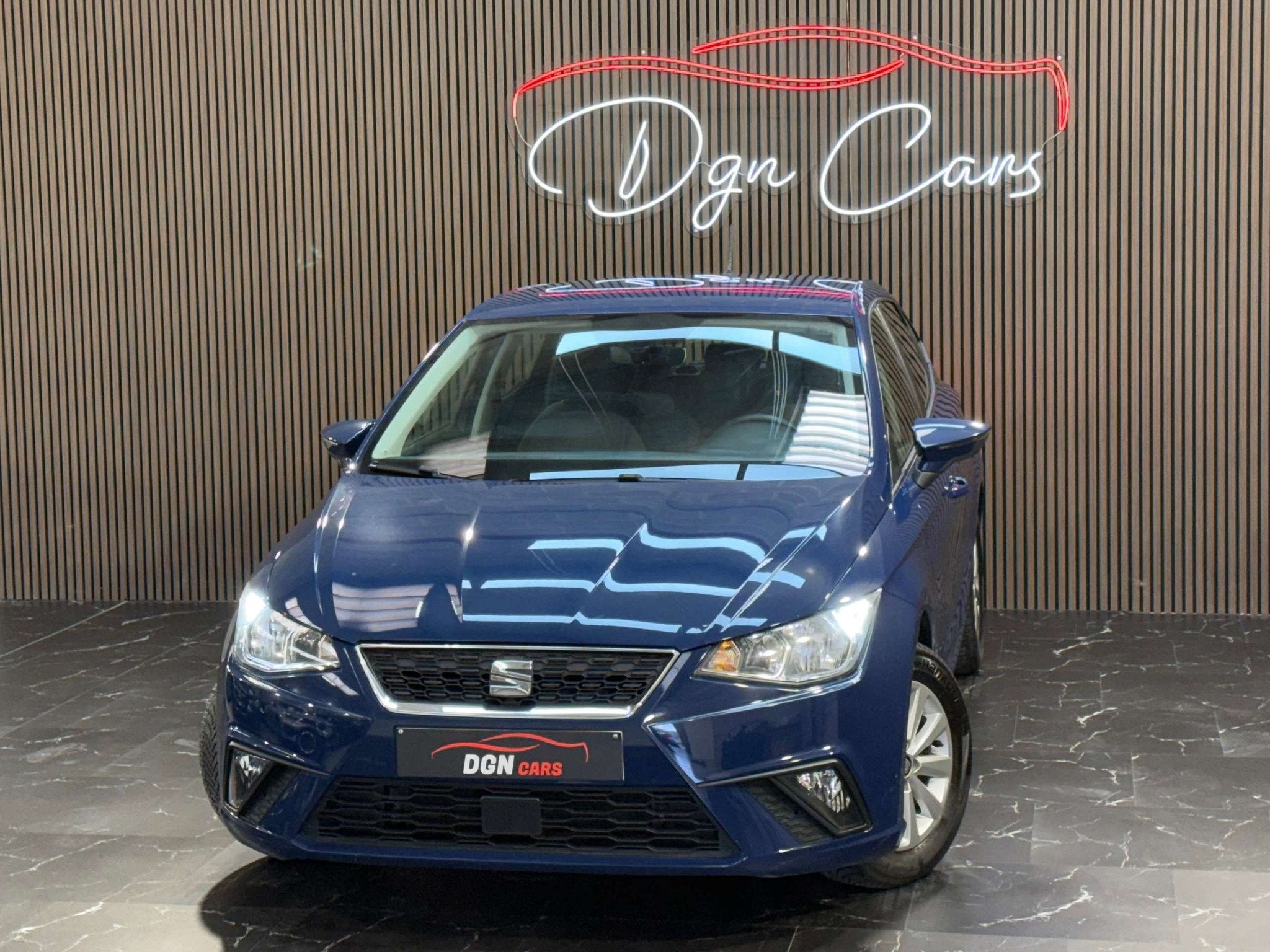 SEAT Ibiza Ibiza 1.0i MPI Style (bj 2018), Stof, Euro 6, Blauw, Ibiza