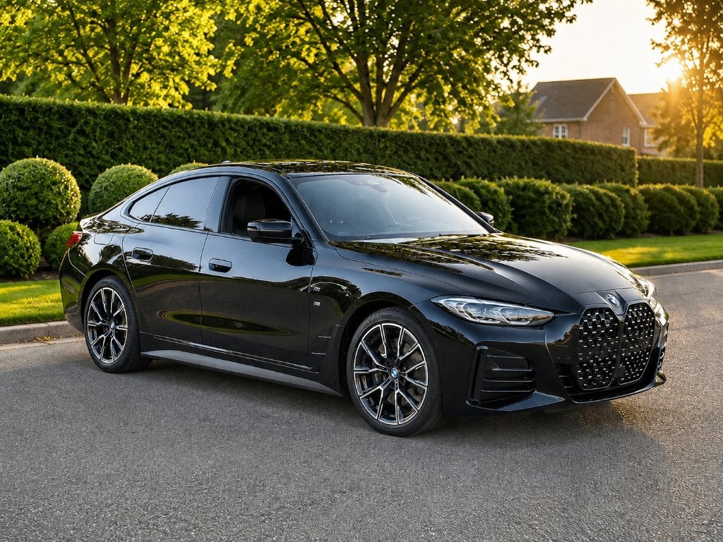 bmw 420 i grand coupe, Autos, Détection des panneaux routiers, Euro 6, Alcantara, Noir