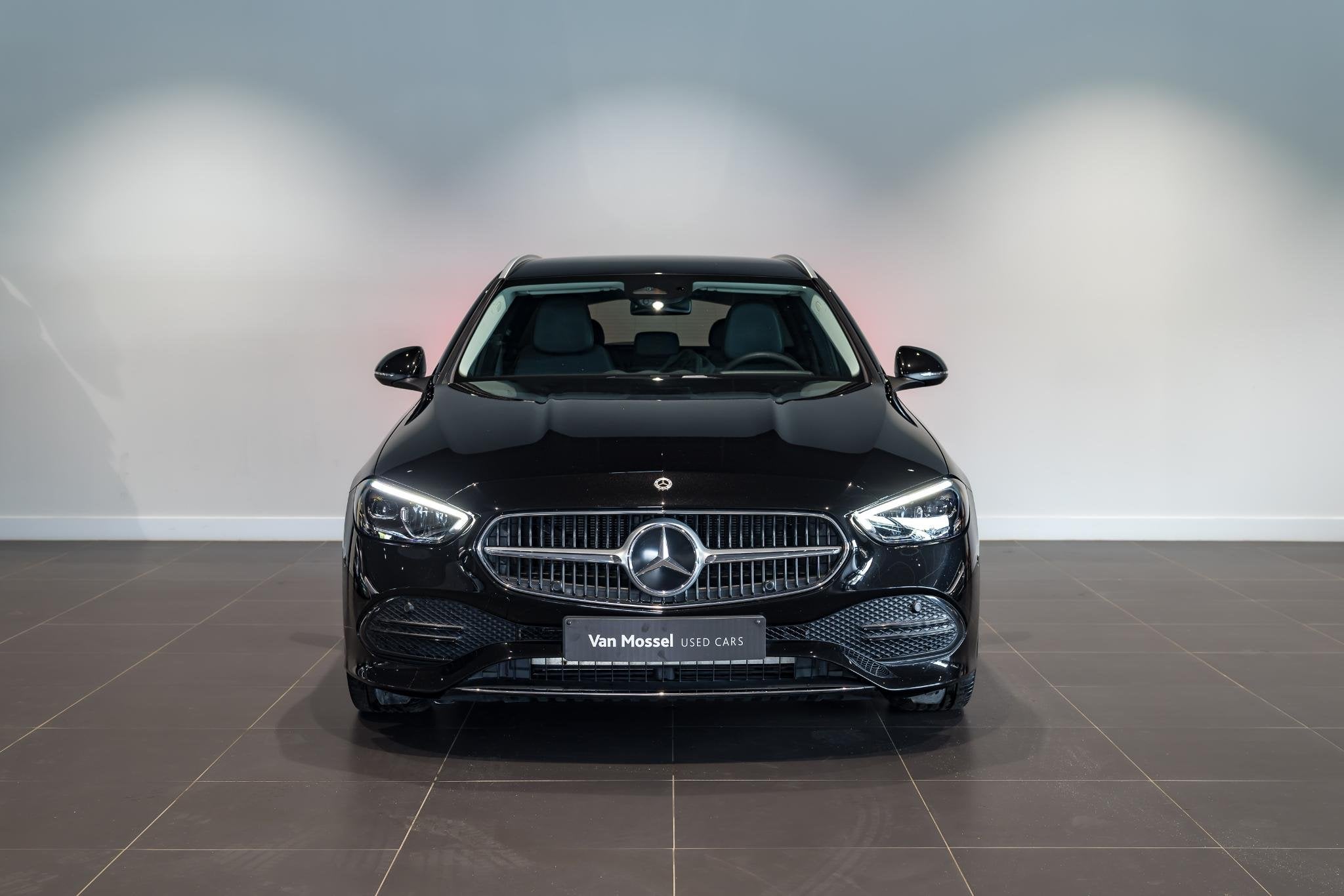 Mercedes-Benz C-Klasse Break C 180 Business | Zetelverw. | A, Auto's, Automaat, Zwart, 4 cilinders, Zwart