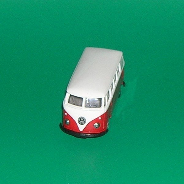Welly VW Camper (rood / wit), Ophalen, Zo goed als nieuw, Bus of Vrachtwagen