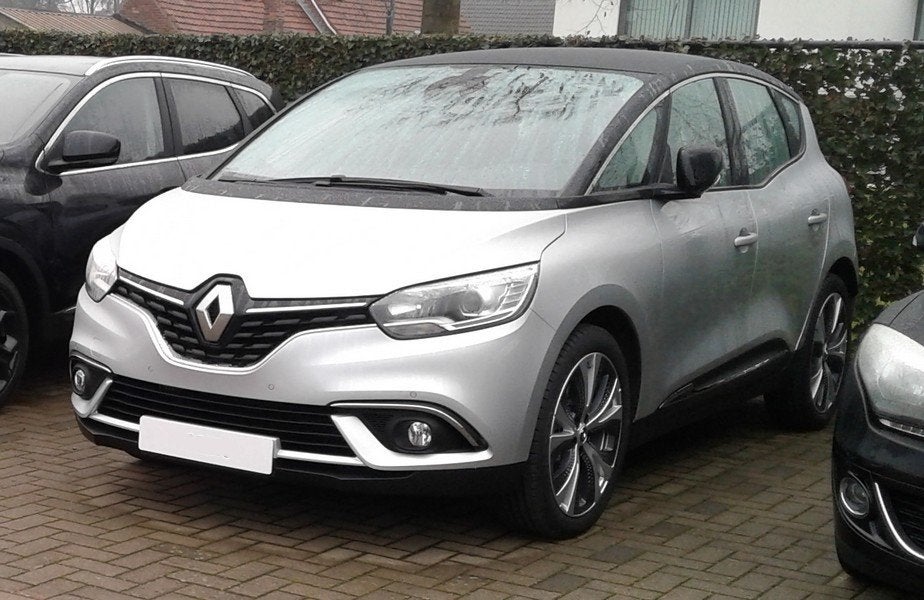 Renault Scenic IV avec pompe à carburant défectueuse, Argent ou Gris, Achat, Boîte manuelle, Noir
