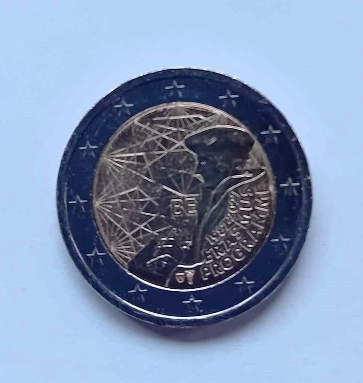 2 euro België 2022 (Erasmus), Ophalen, België, 2 euro, Losse munt