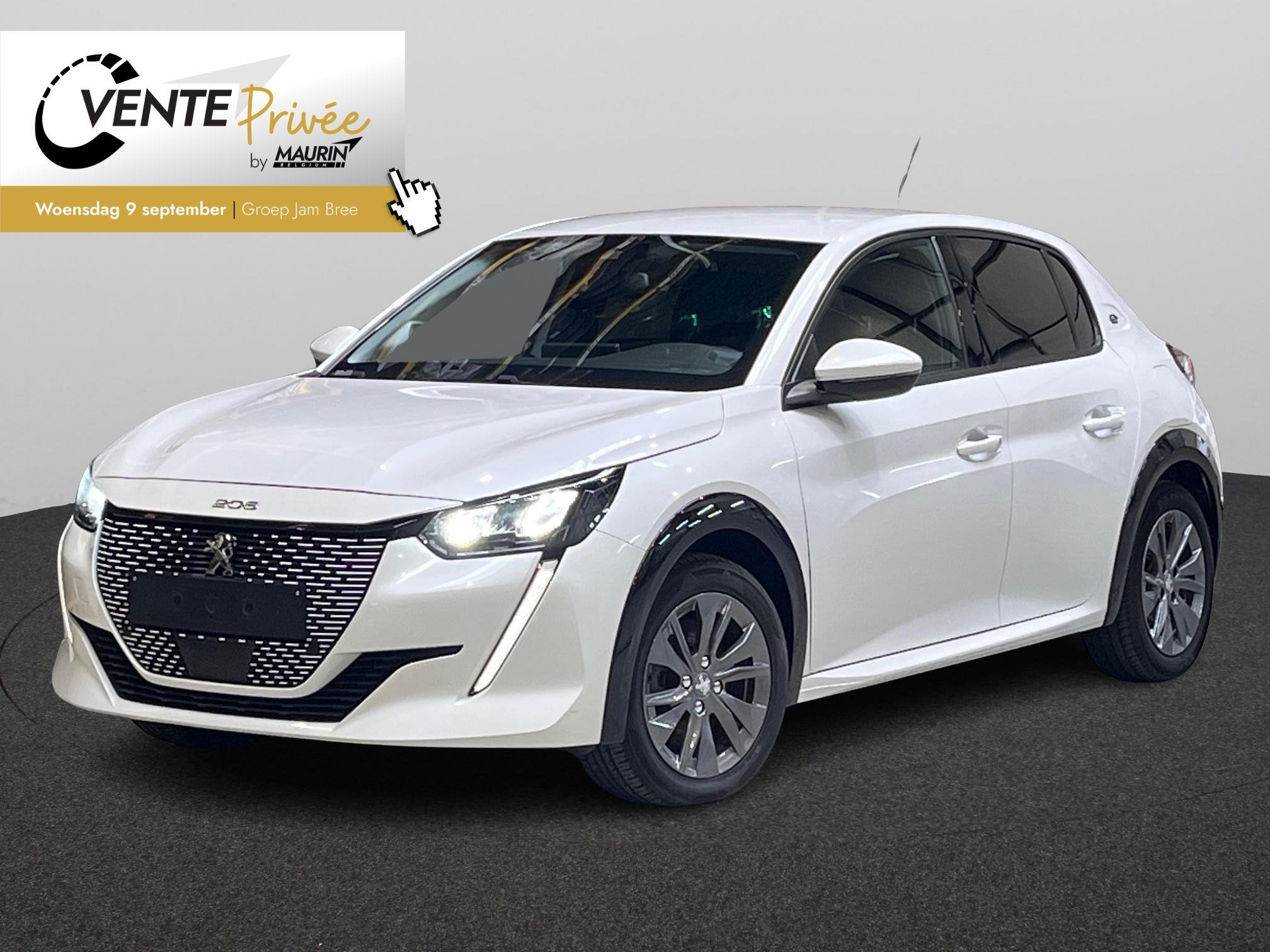 Peugeot 208 e-208, Stof, Gebruikt, 136 pk, 5 zetels