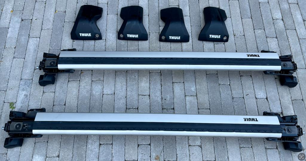 Thule WingBar Edge dakdragers Audi A4 Avant / Q5 set, Auto-onderdelen, Overige Auto-onderdelen, Audi, Ophalen