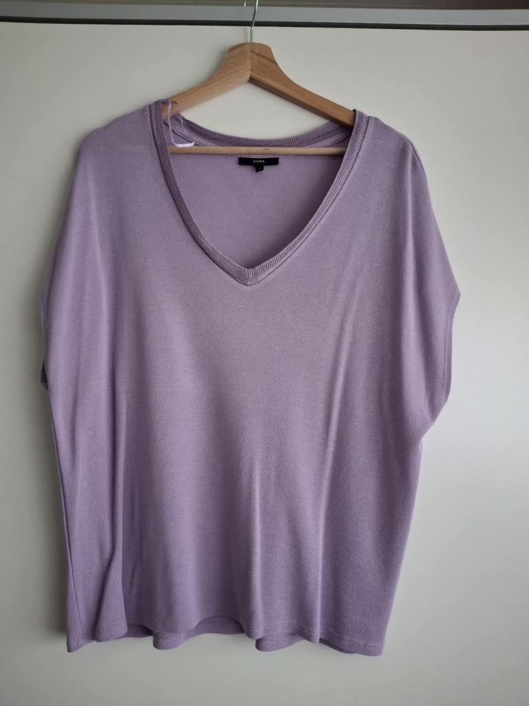 T-shirt dames Sora (JBC) maat M, Kleding | Dames, T-shirts, Maat 38/40 (M), Paars, Sora, Ophalen of Verzenden