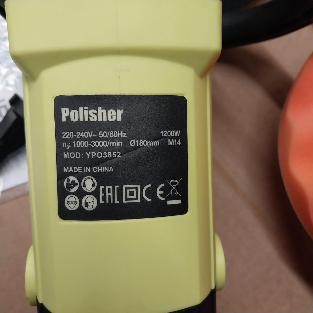 Polijst/poetsmachine, Doe-het-zelf en Bouw, Ophalen of Verzenden, Nieuw