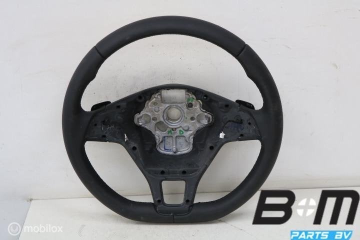 Leder stuur met flippers VW Golf 7 FL 5G0419091BH, Auto-onderdelen, Gebruikt