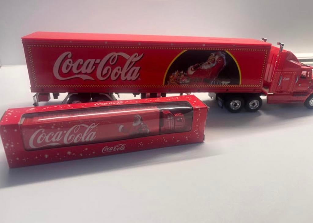 Coca cola kersttruck klein en groot, Ophalen, Zo goed als nieuw