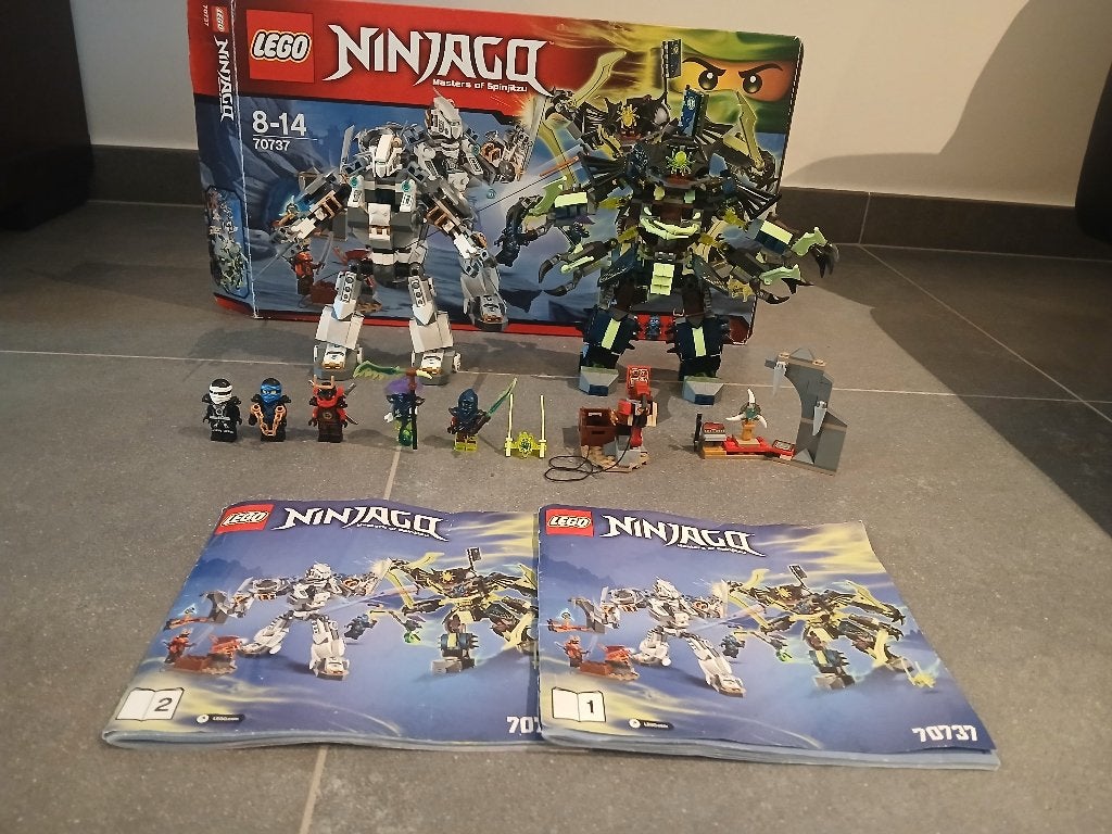 Lego Ninjago 70737 Titan Mech Battle, Inclusief instructies, Lego, Ophalen of Verzenden, Zo goed als nieuw