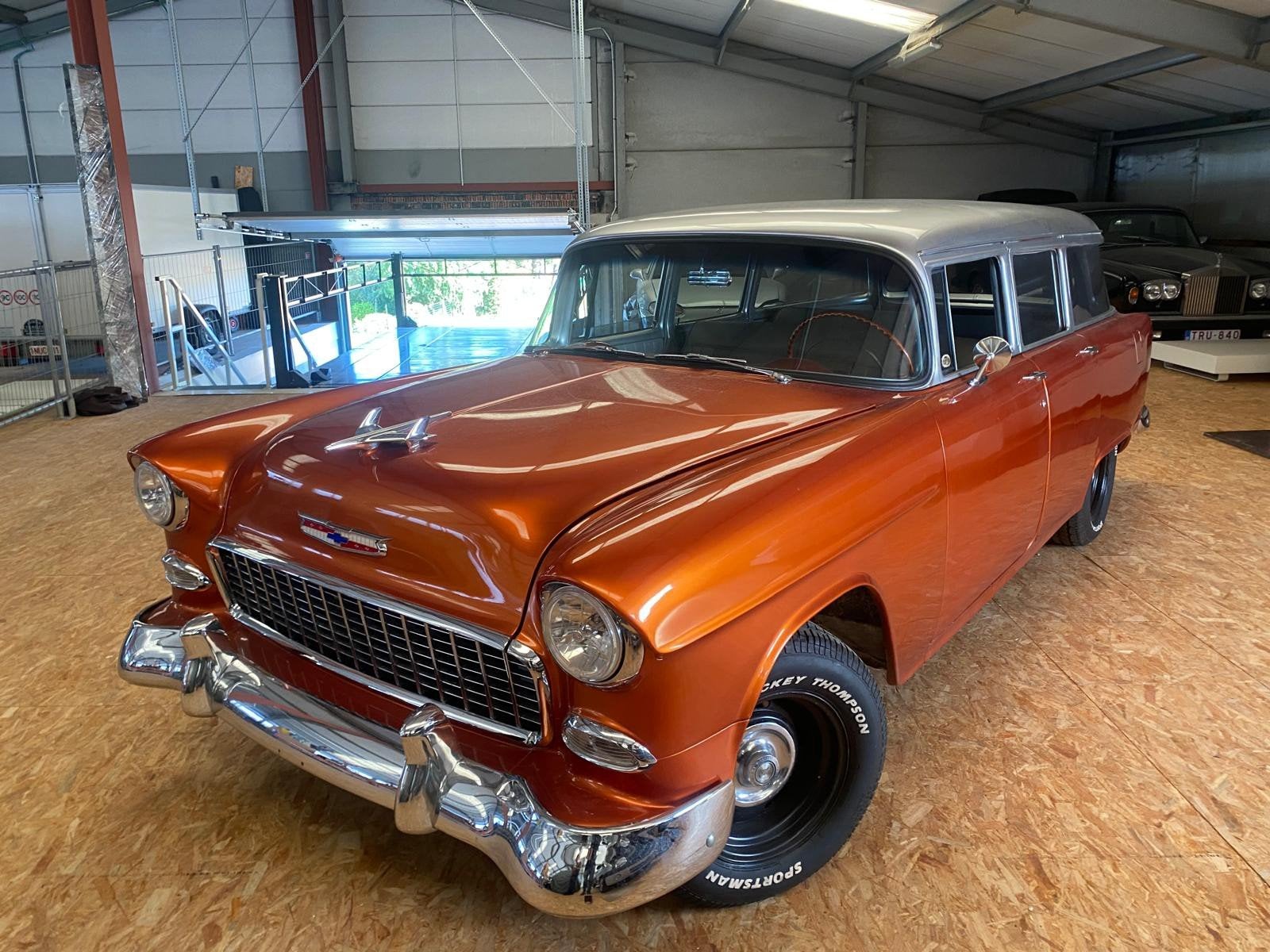 '55 chevrolet 210 4dr wagon, foto 11