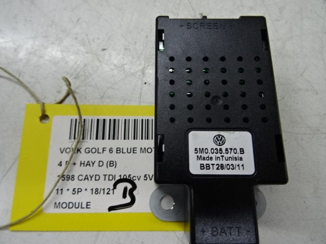 UNITE ELECTRONIQUE Volkswagen Golf VI (5K1) (5M0035570B), Volkswagen, Volkswagen AG, Utilisé, Kundenbetreuung@volkswagen.de