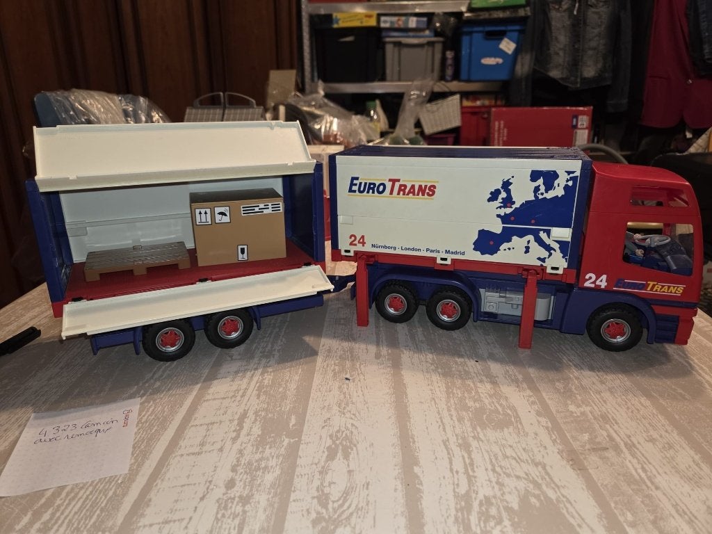 Playmobil Routier avec camion et remorque, Enlèvement ou Envoi
