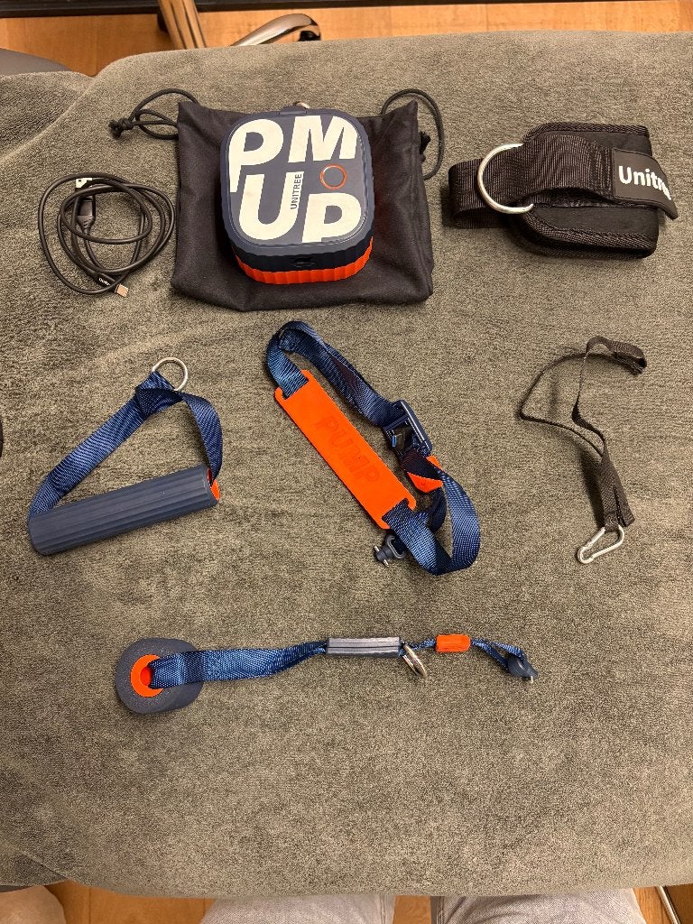 unitree pump x2 + roei-toestel, Ophalen, Benen, Gebruikt, Aluminium