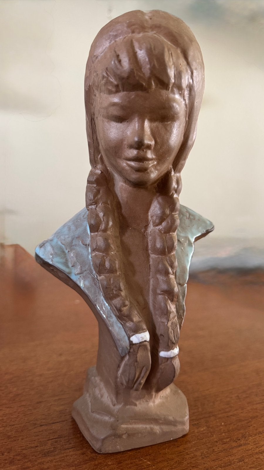Beeldje van Paul Sestre’, Antiek en Kunst, Geglazuurd, Buste, Ophalen of Verzenden, 20 - 50 cm