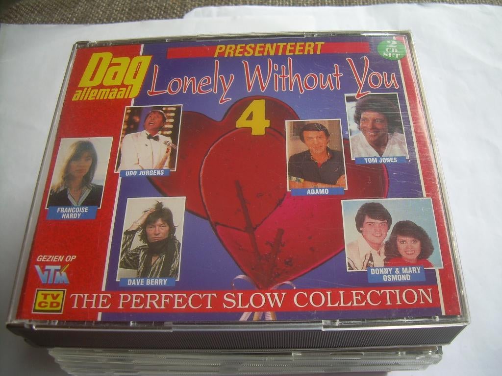 2 CD BOX - DAG ALLEMAAL -LONELY WITHOUT YOU VOL 4, Cd's en Dvd's, Ophalen of Verzenden, Zo goed als nieuw, Pop, Boxset