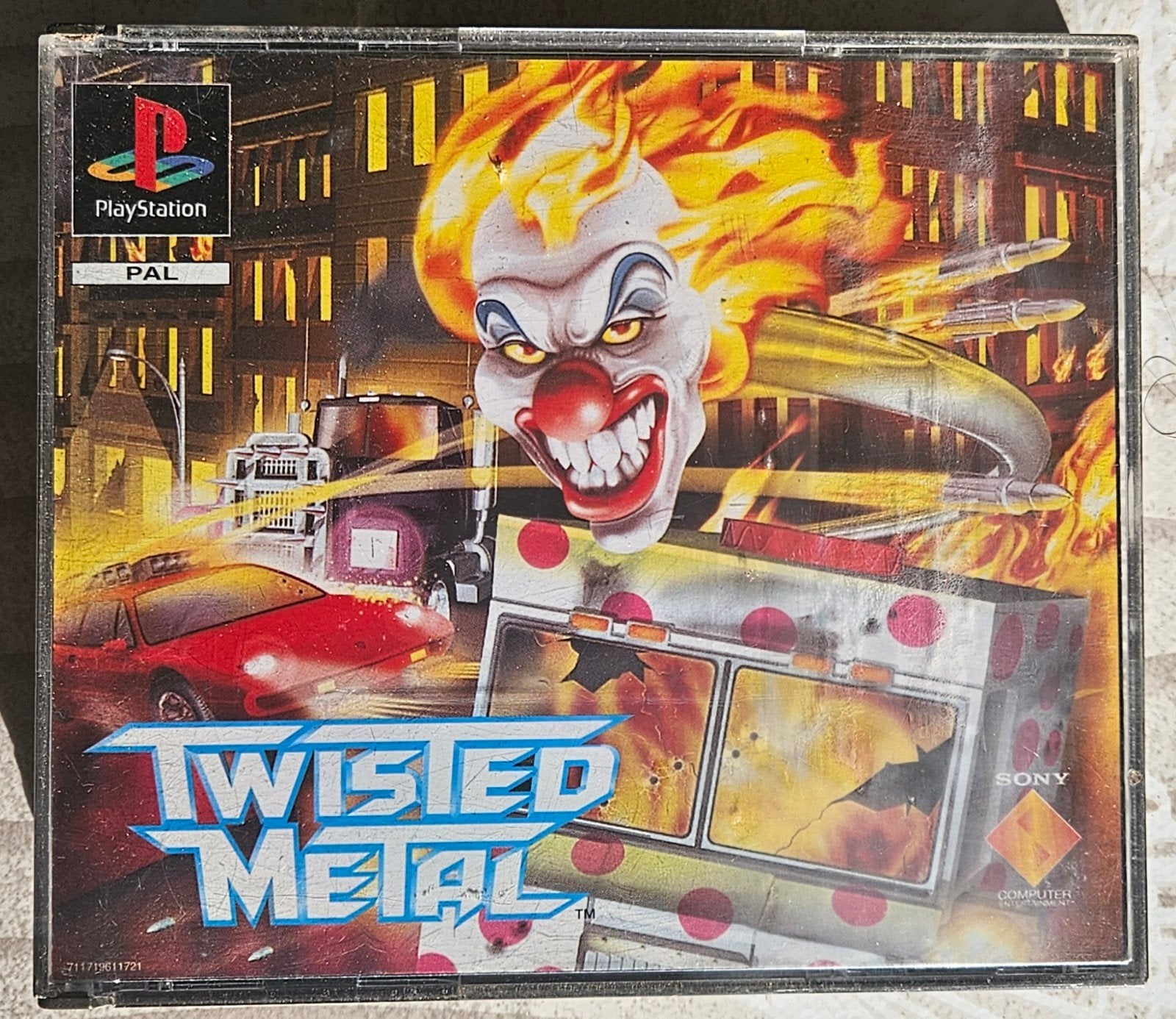 Twisted metal ps1 complet, Consoles de jeu & Jeux vidéo, Enlèvement ou Envoi, Reconditionné, Course et Pilotage